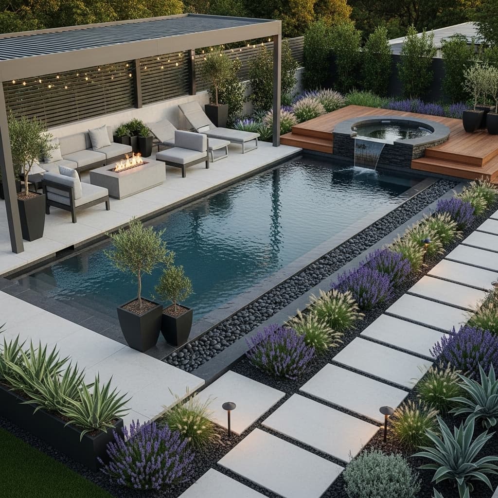 Modern Backyard Oasis